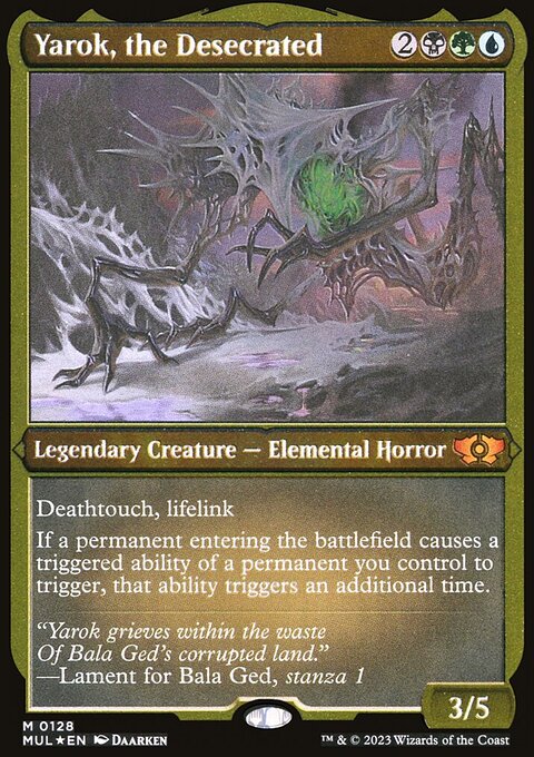 Yarok, the Desecrated, Multiverse Legends #128, Magic: The Gathering card