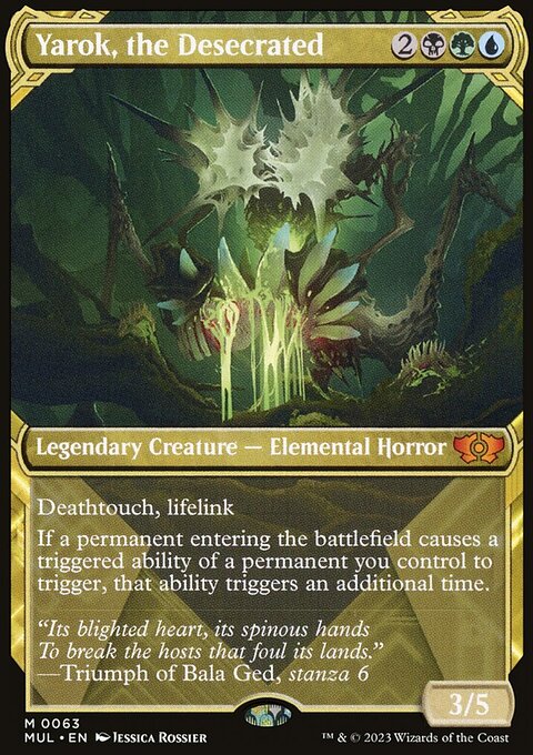 Yarok, the Desecrated, Multiverse Legends #63, Magic: The Gathering card