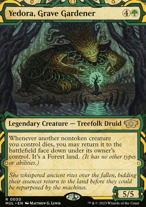 Yedora, Grave Gardener, Multiverse Legends #30, Magic: The Gathering card