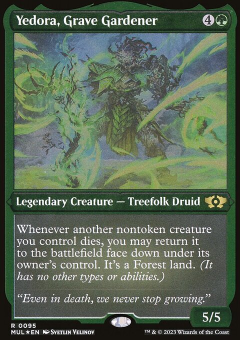 Yedora, Grave Gardener, Multiverse Legends #95, Magic: The Gathering card