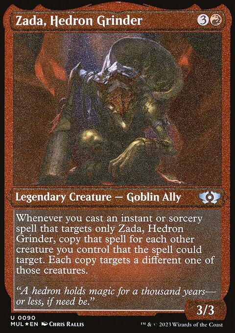 Zada, Hedron Grinder, Multiverse Legends #90, Magic: The Gathering card