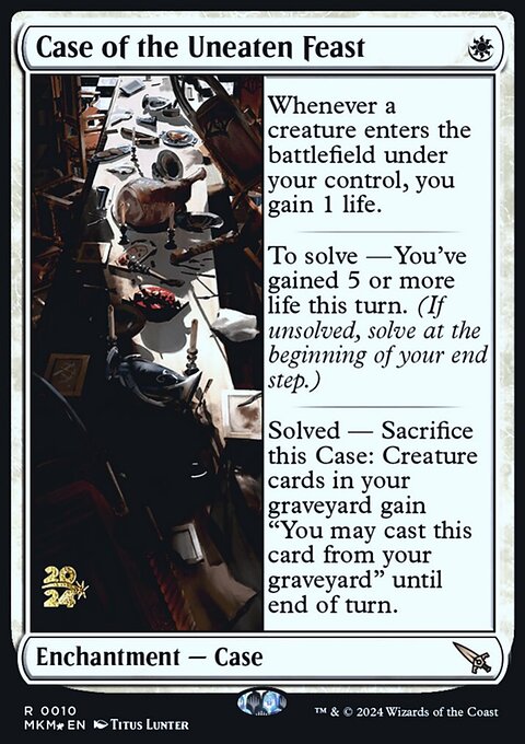 Case of the Uneaten Feast, Murders at Karlov Manor Promos #10s, Magic: The Gathering card