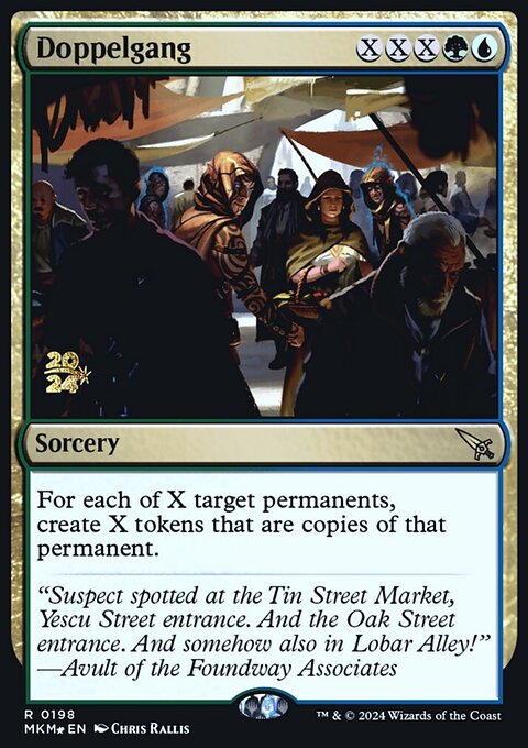 Doppelgang, Murders at Karlov Manor Promos #198s, Magic: The Gathering card