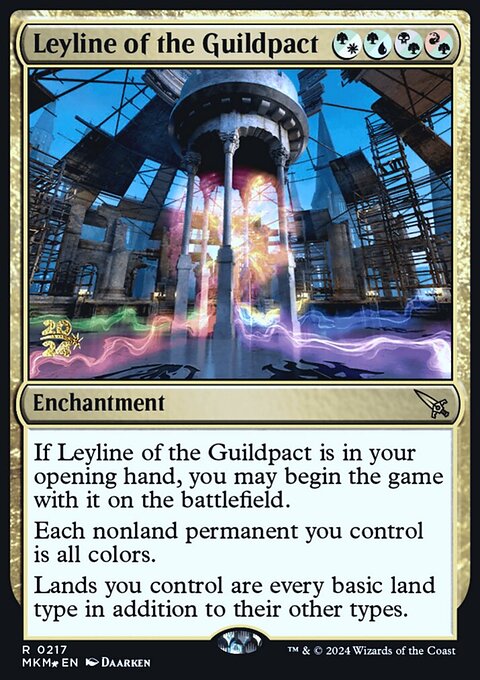 Leyline of the Guildpact, Murders at Karlov Manor Promos #217s, Magic: The Gathering card