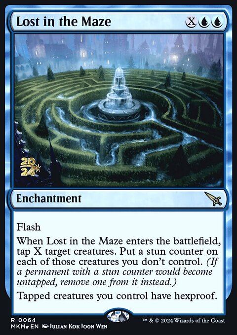 Lost in the Maze, Murders at Karlov Manor Promos #64s, Magic: The Gathering card