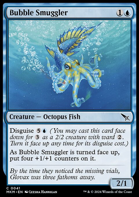 Bubble Smuggler, Murders at Karlov Manor #41, Magic: The Gathering card