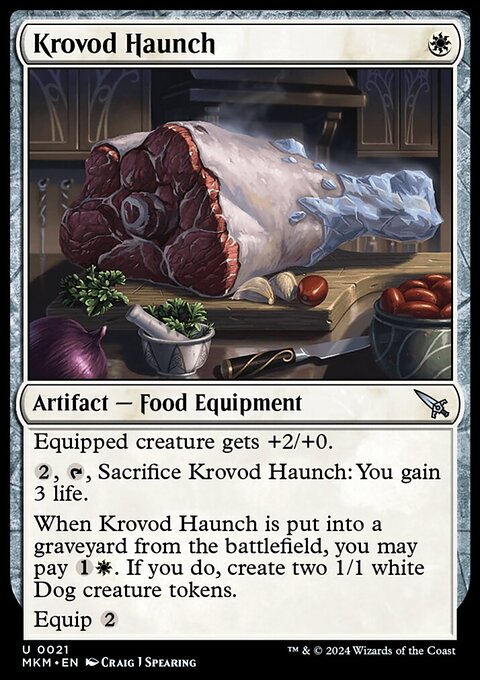Krovod Haunch, Murders at Karlov Manor #21, Magic: The Gathering card
