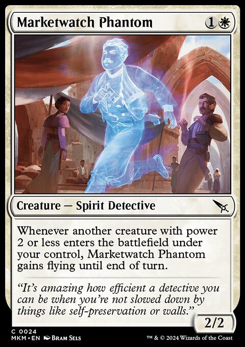 Marketwatch Phantom, Murders at Karlov Manor #24, Magic: The Gathering card