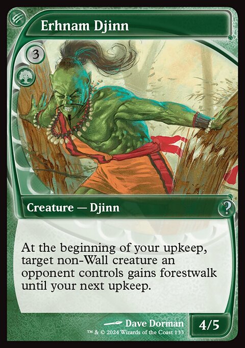 Erhnam Djinn, Mystery Booster 2 #133, Magic: The Gathering card