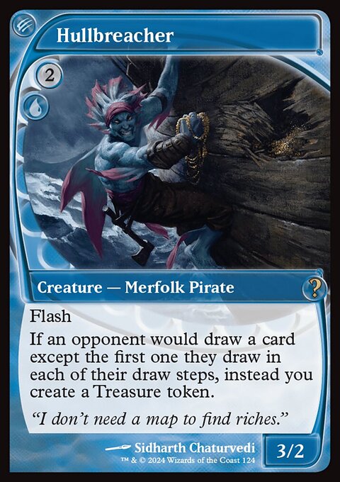 Hullbreacher, Mystery Booster 2 #124, Magic: The Gathering card