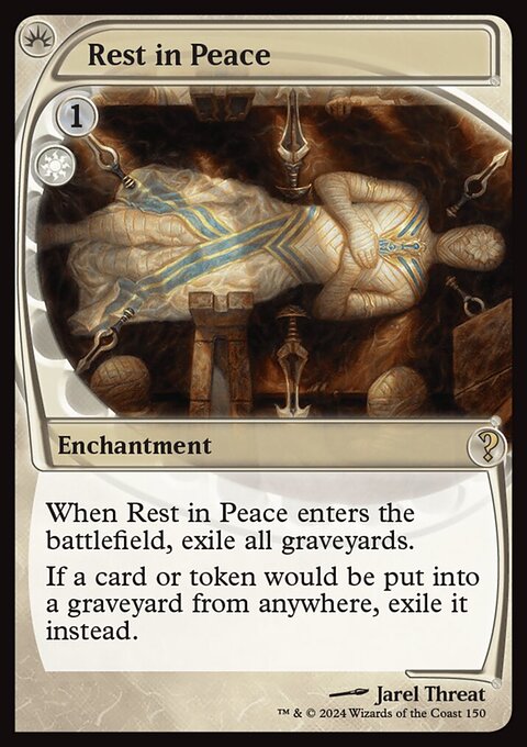 Rest in Peace, Mystery Booster 2 #150, Magic: The Gathering card