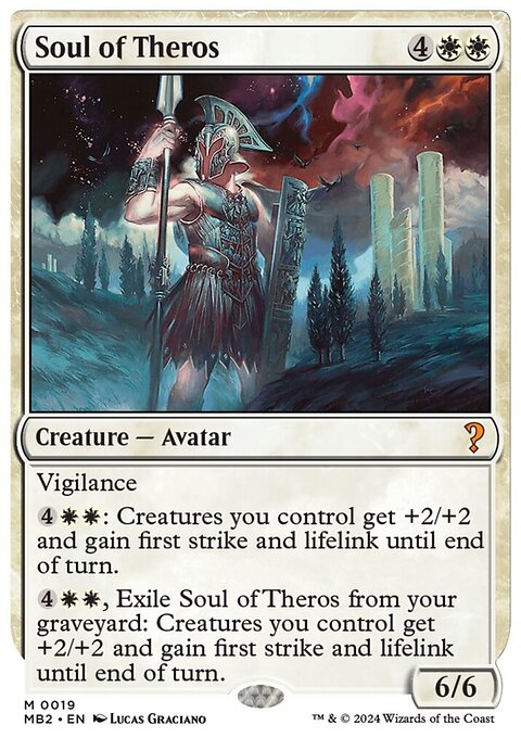 Soul of Theros, Mystery Booster 2 #19, Magic: The Gathering card