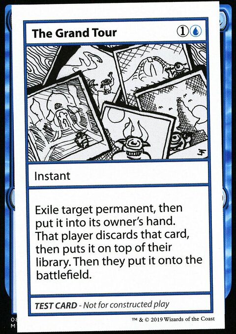 The Grand Tour, Mystery Booster Playtest Cards 2021 #30, Magic: The Gathering card
