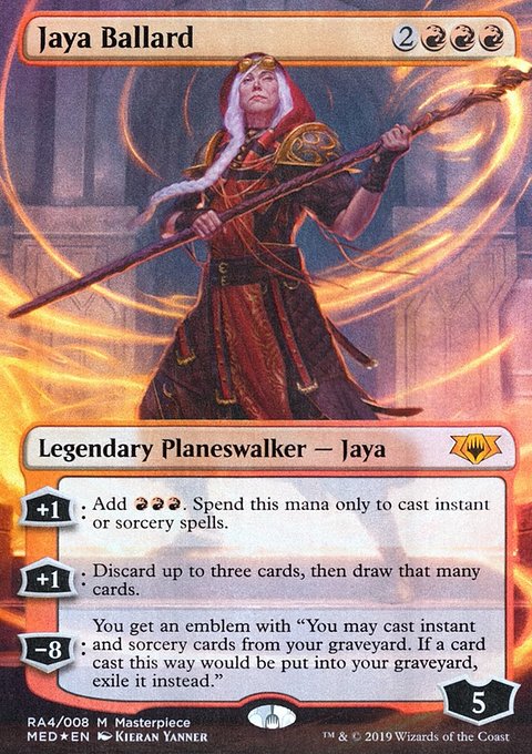 Jaya Ballard, Mythic Edition #RA4, Magic: The Gathering card