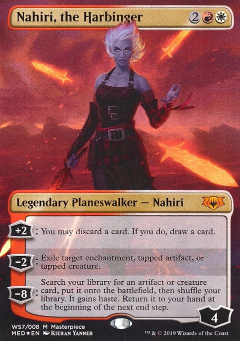 Nahiri, the Harbinger, Mythic Edition #WS7, Magic: The Gathering card