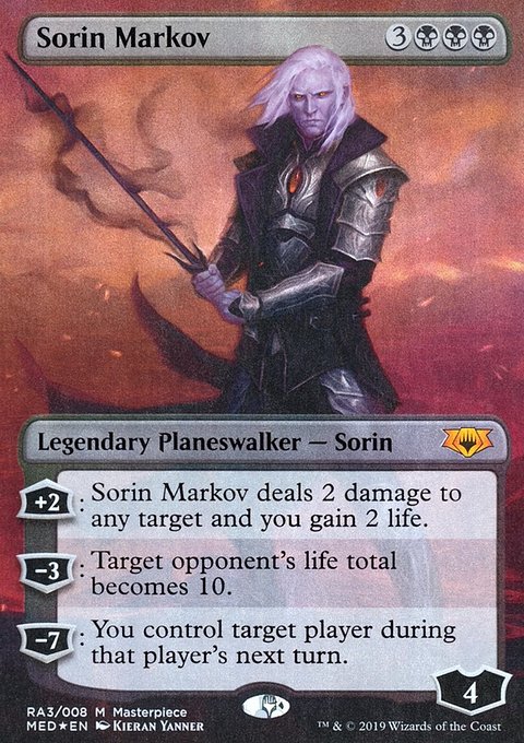 Sorin Markov, Mythic Edition #RA3, Magic: The Gathering card