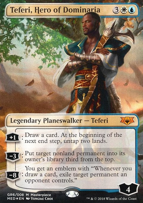 Teferi, Hero of Dominaria, Mythic Edition #GR6, Magic: The Gathering card