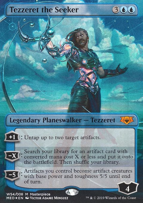 Tezzeret the Seeker, Mythic Edition #WS4, Magic: The Gathering card