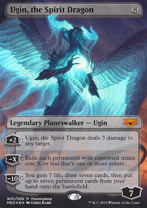 Ugin, the Spirit Dragon, Mythic Edition #WS1, Magic: The Gathering card