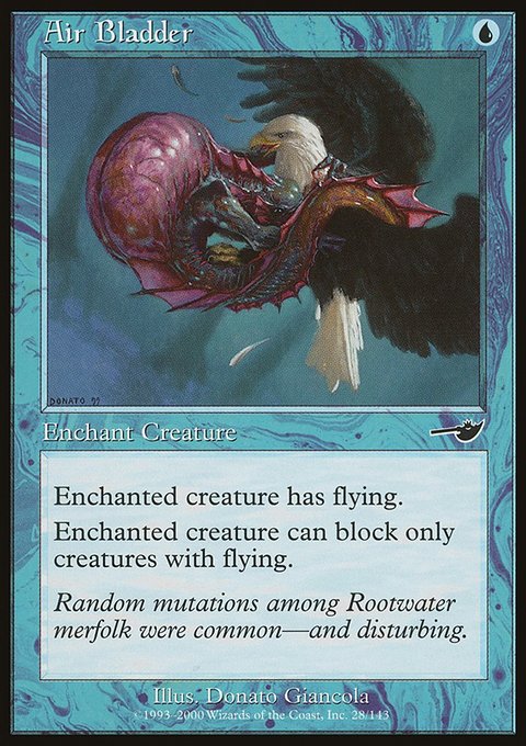 Air Bladder, Nemesis #28, Magic: The Gathering card