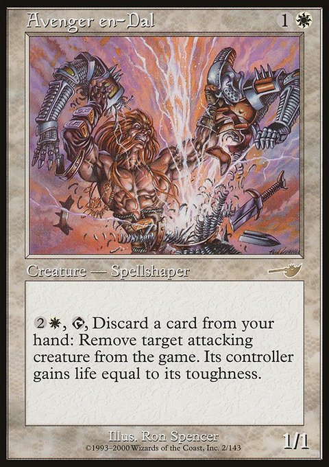 Avenger en-Dal, Nemesis #2, Magic: The Gathering card