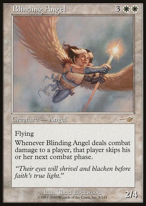 Blinding Angel, Nemesis #3, Magic: The Gathering card