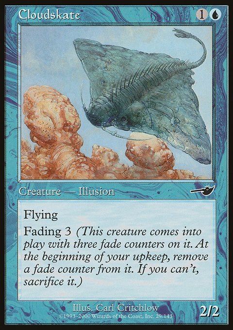 Cloudskate, Nemesis #29, Magic: The Gathering card