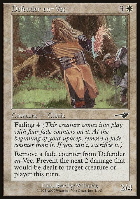 Defender en-Vec, Nemesis #5, Magic: The Gathering card
