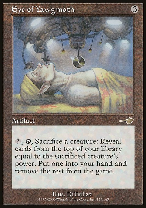Eye of Yawgmoth, Nemesis #129, Magic: The Gathering card