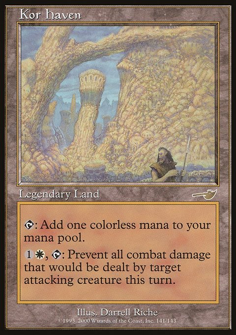 Kor Haven, Nemesis #141, Magic: The Gathering card
