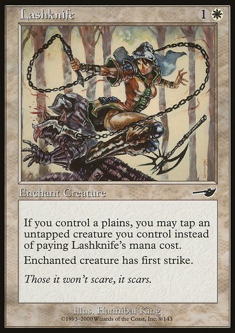 Lashknife, Nemesis #9, Magic: The Gathering card
