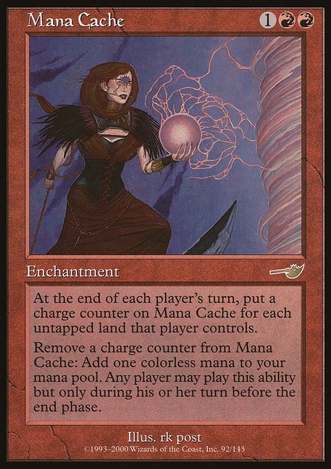 Mana Cache, Nemesis #92, Magic: The Gathering card