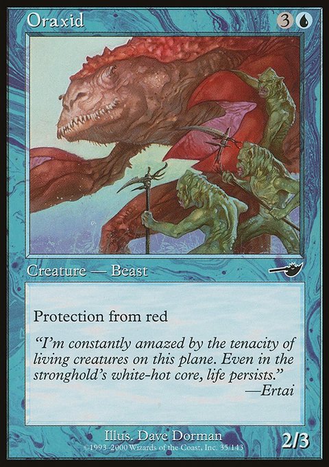 Oraxid, Nemesis #35, Magic: The Gathering card