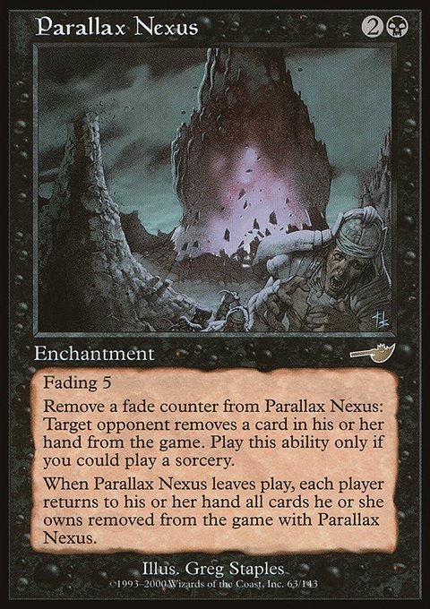 Parallax Nexus, Nemesis #63, Magic: The Gathering card