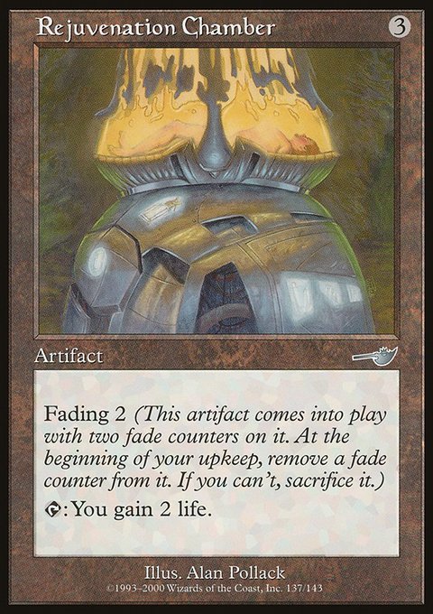 Rejuvenation Chamber, Nemesis #137, Magic: The Gathering card