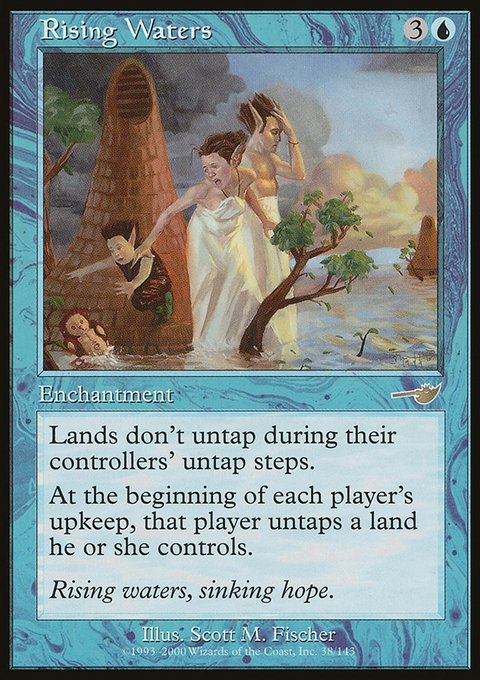 Rising Waters, Nemesis #38, Magic: The Gathering card