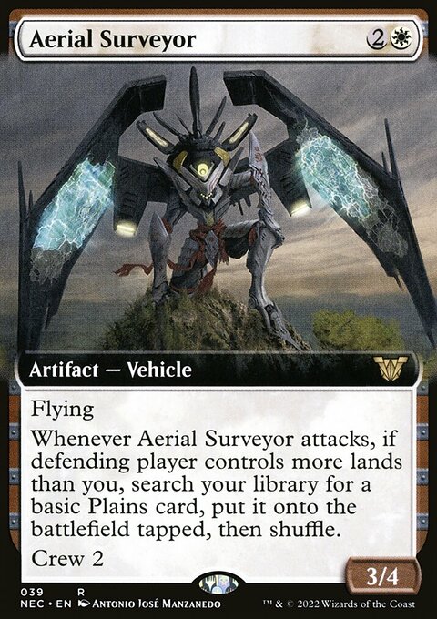 Aerial Surveyor, Neon Dynasty Commander #39, Magic: The Gathering card