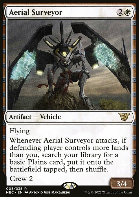 Aerial Surveyor, Neon Dynasty Commander #5, Magic: The Gathering card