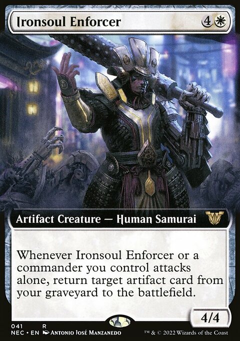Ironsoul Enforcer, Neon Dynasty Commander #41, Magic: The Gathering card