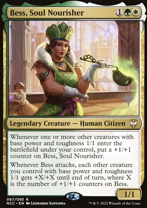 Bess, Soul Nourisher, New Capenna Commander Promos #67p, Magic: The Gathering card