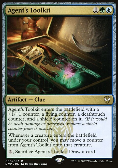 Agent's Toolkit, New Capenna Commander #66, Magic: The Gathering card