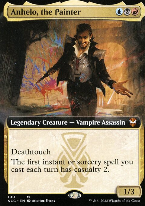 Anhelo, the Painter, New Capenna Commander #100, Magic: The Gathering card
