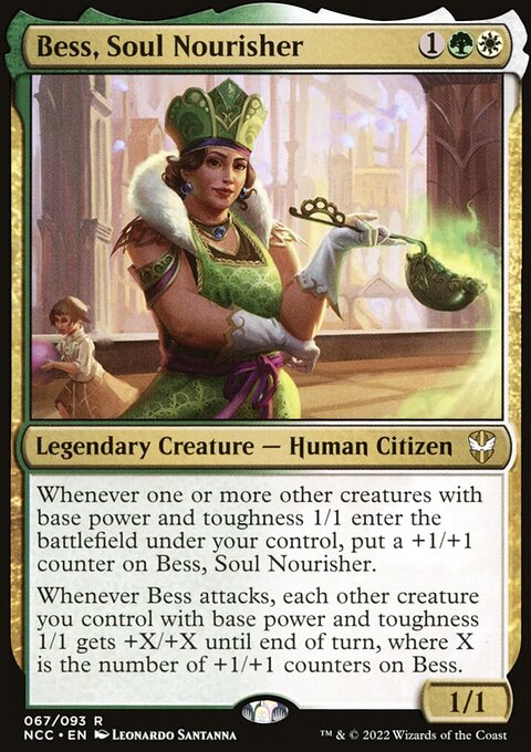 Bess, Soul Nourisher, New Capenna Commander #67, Magic: The Gathering card