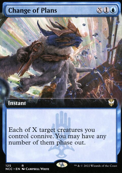 Change of Plans, New Capenna Commander #125, Magic: The Gathering card