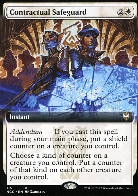 Contractual Safeguard, New Capenna Commander #115, Magic: The Gathering card