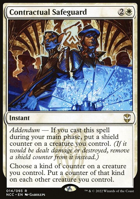 Contractual Safeguard, New Capenna Commander #14, Magic: The Gathering card