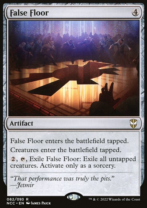 False Floor, New Capenna Commander #82, Magic: The Gathering card