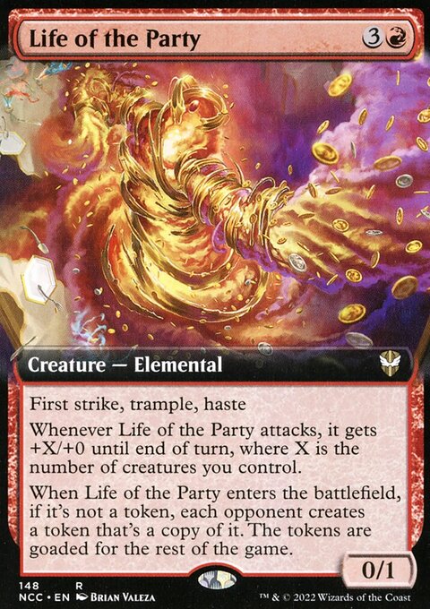 Life of the Party, New Capenna Commander #148, Magic: The Gathering card