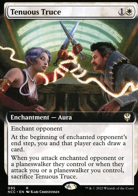 Tenuous Truce, New Capenna Commander #95, Magic: The Gathering card