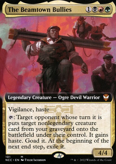 The Beamtown Bullies, New Capenna Commander #101, Magic: The Gathering card
